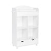 Book Nook Kids Cubby Storage Cabinet with Bookrack