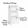 Kids 23" Bookcase with Toy Organizer