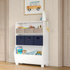 Kids 34" Bookcase with Toy Organizer
