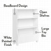 Kids 34" Bookcase with Toy Organizer