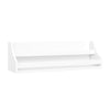 Kids Book Nook Wall Bookshelf - White (2 Pack)