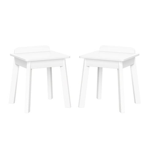 Kids 2pc Chair Set - White