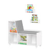 Book Nook Kids Storage Bench with Cubbies