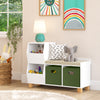 Kids Catch-All Multi-Cubby Storage Bench