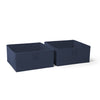 PPNW Half Size Kids 2pc Storage Bin Set