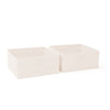 PPNW Half Size Kids 2pc Storage Bin Set
