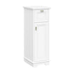 Geneva Slim Cabinet with Layered Door and Drawer