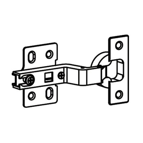 Wall Cabinet with Mirror and 3 Side Shelves - Part J - Hinge