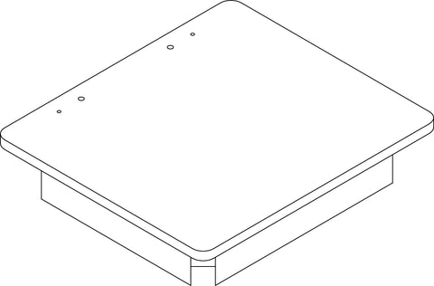 Kids 2pc Chair Set - Part 02 - Seat
