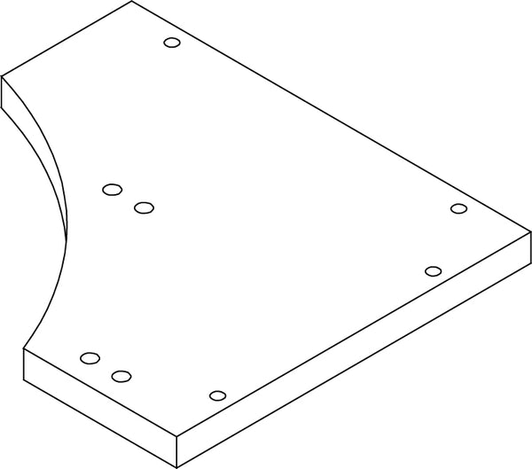 Kids Book Nook Wall Bookshelf - Part 01 - Left Side Panel