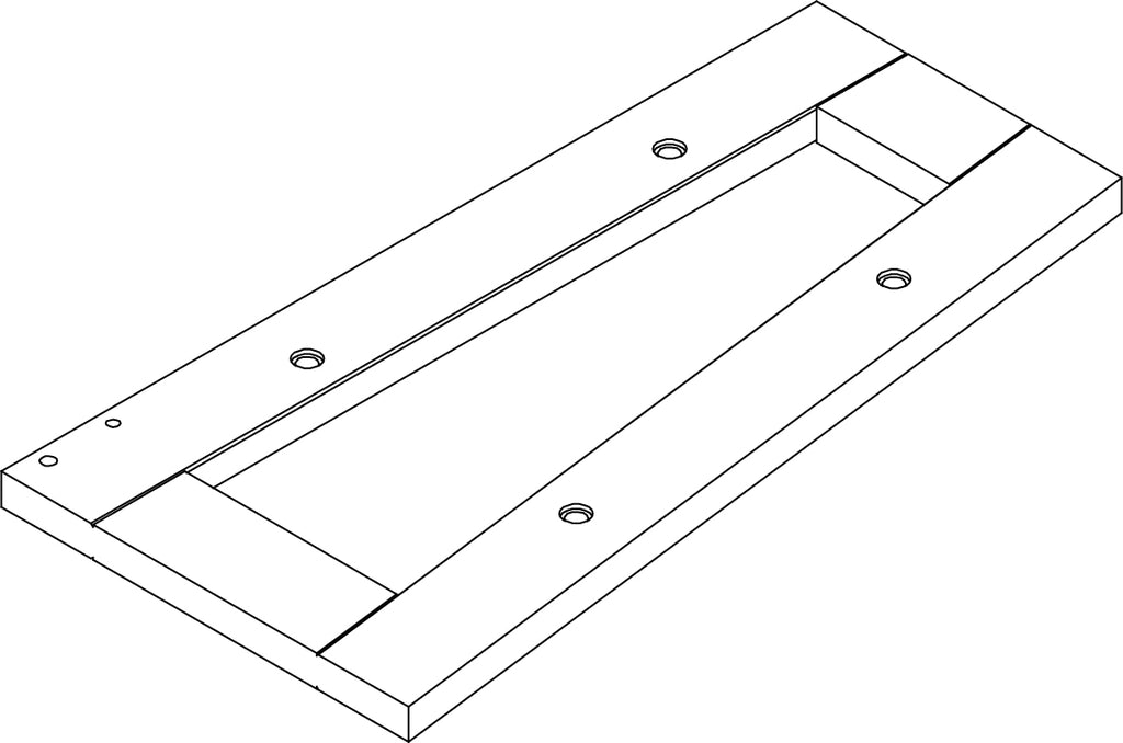 Amery 2-Tier Ladder Wall Shelf with Hooks - Part 02 - Right Side Frame