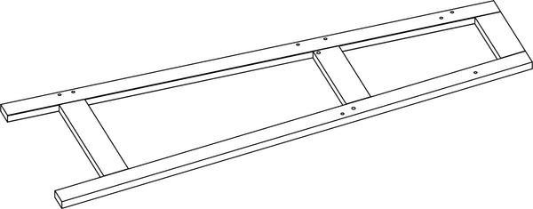 Kids Ladder Shelf Desk - Part 02 - Right Side Frame