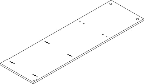 Kids 5 Cubby Storage Bench - Part 03 - Middle Side Panel