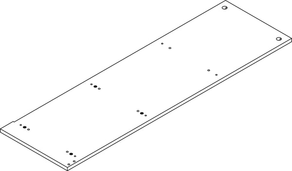 Kids 5 Cubby Storage Bench - Part 03 - Middle Side Panel