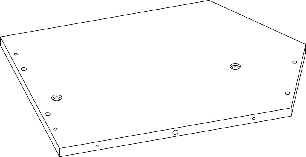 Kids 3-Tier Ladder Shelf with Bookrack and Toy Organizer - Part 04 - Lower Right Side Panel