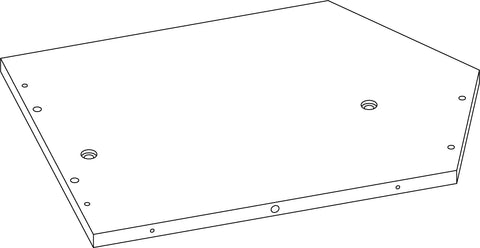 Kids 3-Tier Ladder Shelf with Bookrack and Toy Organizer - Part 04 - Lower Right Side Panel