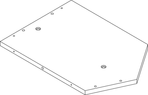 Amery 4-Tier 24in Ladder Shelf with Toy Organizer - Part 04 - Lower Right Side Pane