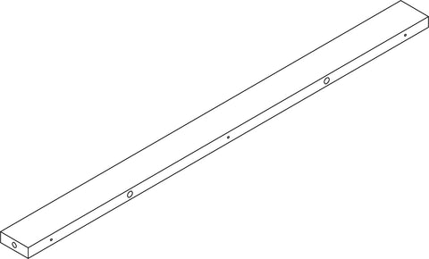 Kids Ladder Shelf Desk - Part 05 - Shelf Rear Rail Board