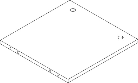 Kids Catch-All Multi-Cubby Storage Bench - Part 05 - Divider Board