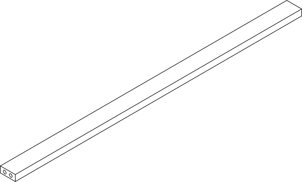 Kids Catch-All Wall Shelf with Bookrack and Hooks - Part 06 - Rail
