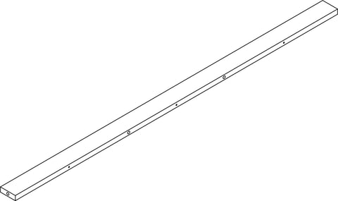 Kids Catch-All Multi-Cubby 35in Toy Organizer with Bookrack - Part 07 - Upper Cross Bar