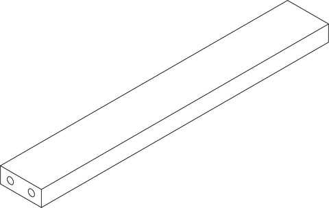 Kids Art Activity Table with Storage - Part 08 - Lower Rail