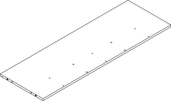 Kids Catch-All Multi-Cubby 35in Toy Organizer with Bookrack - Part 08 - Upper Shelf
