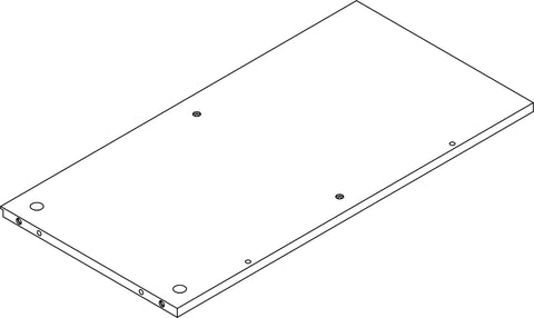 Kids 5 Cubby Storage Bench - Part 8 - Bottom Board