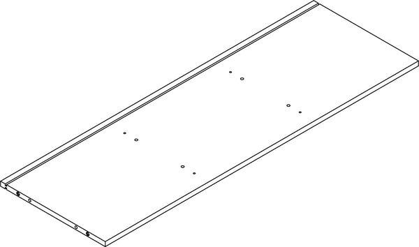 Kids Catch-All Multi-Cubby 35in Toy Organizer with Bookrack - Part 09 - Middle Shelf