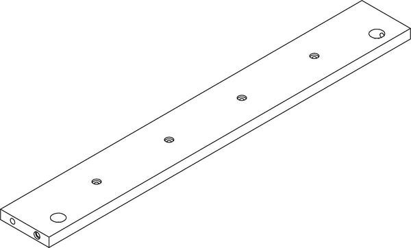 Kids 2-Tier Ladder Wall Shelf with Hooks - Part 10 - Lower Cross Bar