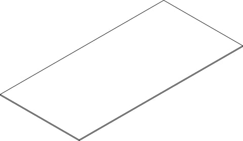 Kids Catch-All Multi-Cubby Storage Bench - Part 10 - Left Back Board