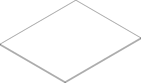 Kids Art Activity Table with Storage - Part 11 - Upper Back Panel