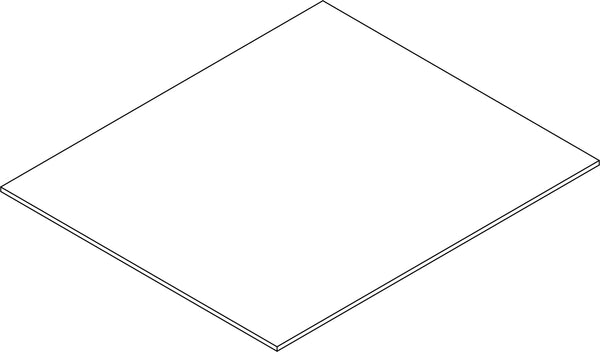 Kids Art Activity Table with Storage - Part 11 - Upper Back Panel