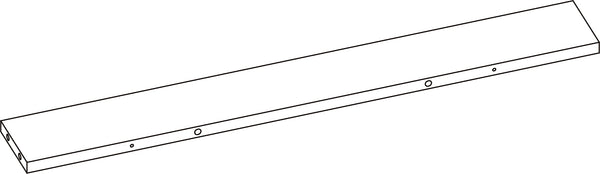 Kids 3-Tier Ladder Shelf with Bookrack and Toy Organizer - Part 11 - Front Cross Bar