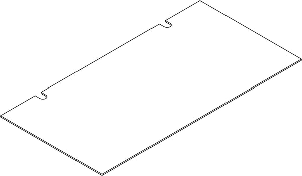 Kids Catch-All Multi-Cubby Storage Bench - Part 11 - Right Back Board