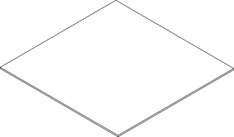 Kids Desk and Chair Set with Cubbies and Bookracks - Part 12 - Back Panel