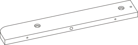 Kids 3-Tier Ladder Shelf with Bookrack and Toy Organizer - Part 13 - Middle Shelf Left Rail Board