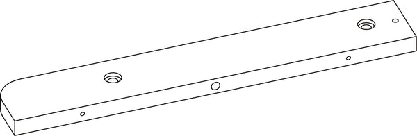 Kids 3-Tier Ladder Shelf with Bookrack and Toy Organizer - Part 13 - Middle Shelf Left Rail Board