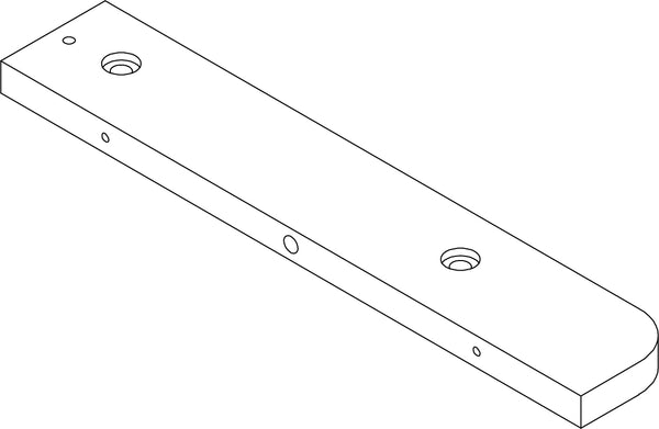 Kids 4-Tier 13in Ladder Shelf with Toy Organizer - Part 13 - Second Shelf Right Rail Board