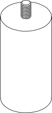 Kids Catch-All Multi-Cubby Storage Bench - Part 14 - Middle Support Leg