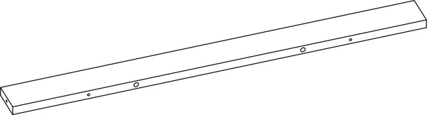 Kids 3-Tier Ladder Shelf with Bookrack and Toy Organizer - Part 15 - Rear Rail Board