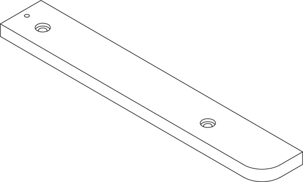 Kids 4-Tier 24in Ladder Shelf with Toy Organizer - Part 15 - Third Shelf Left Rail Board