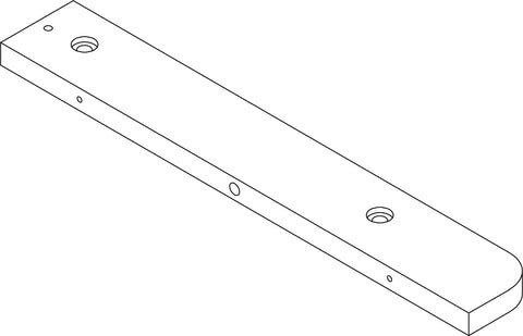 Amery 4-Tier 13in Ladder Shelf with Toy Organizer - Part 16 - Third Shelf Right Rail Board