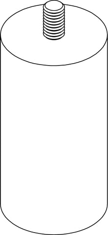 Kids Catch-All Multi-Cubby 35in Toy Organizer with Bookrack - Part 17 - Middle Support Leg