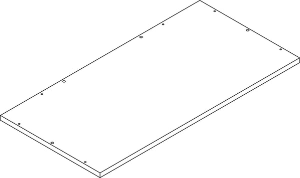 Amery 4-Tier 24in Ladder Shelf with Toy Organizer - Part 17 - Third Shelf
