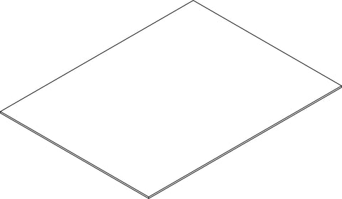 Kids Desk and Chair Set with Cubbies and Bookracks - Part 17 - Drawer Bottom Board