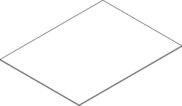 Kids Desk and Chair Set with Cubbies and Bookracks - Part 17 - Drawer Bottom Board