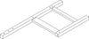 Kids Desk and Chair Set with Cubbies and Bookracks - Part 18 - Left Side Frame