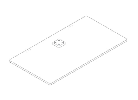 Kids Toy Storage Box with Bookracks - Part 01 - Lid