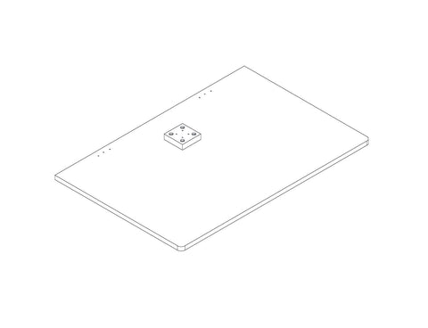 Kids Toy Storage Box with Front Bookrack - Part 01 - Top Board